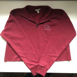 Classic Calvin Klein 1/4 zip